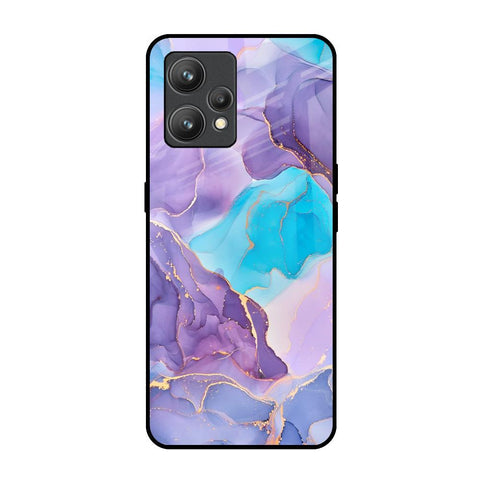 Alcohol ink Marble Glossy Case for Realme 9 Pro Plus