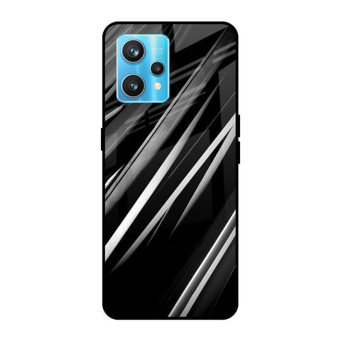 Black & Grey Gradient Glossy Case For Realme 9 Pro Plus