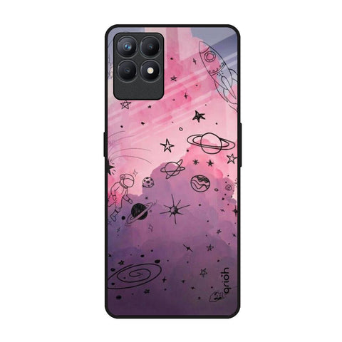 Space Doodles Glossy Case for Realme Narzo 50