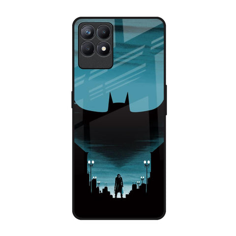 Cyan Bat Glossy Case for Realme Narzo 50