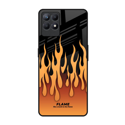 Fire Flame Glossy Case for Realme Narzo 50