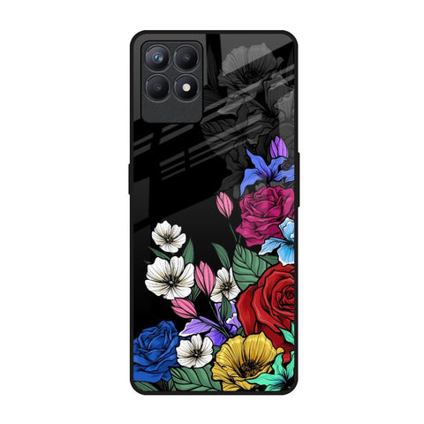 Rose Flower Bunch Art Glossy Case for Realme Narzo 50