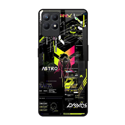 Astro Glitch Glossy Case for Realme Narzo 50