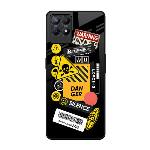 Danger Signs Glossy Case for Realme Narzo 50