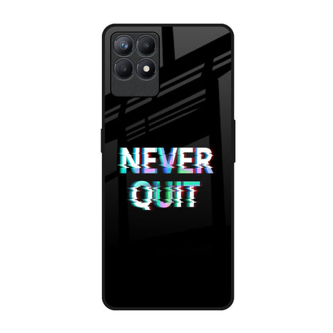 Never Quit Glossy Case For Realme Narzo 50