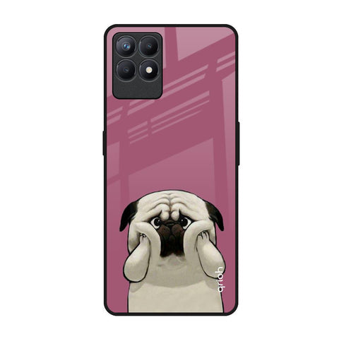 Funny Pug Face Glossy Case For Realme Narzo 50