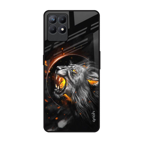 Aggressive Lion Glossy Case for Realme Narzo 50