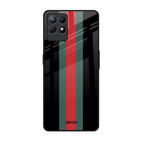 Vertical Stripes Glossy Case for Realme Narzo 50