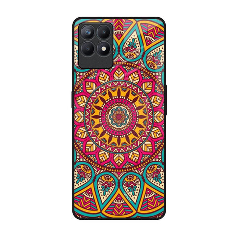 Elegant Mandala Glossy Case for Realme Narzo 50