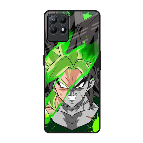 Anime Green Splash Glossy Case for Realme Narzo 50