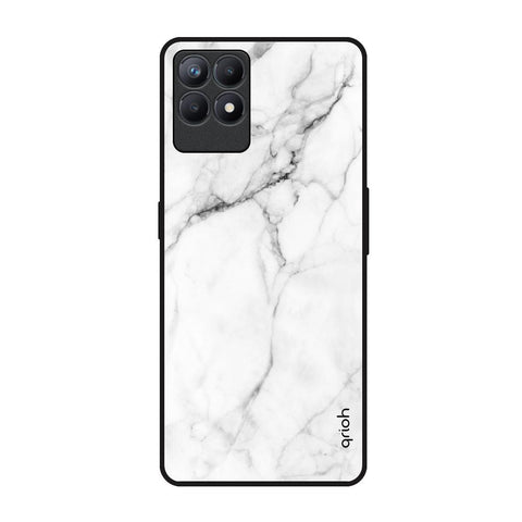 Modern White Marble Glossy Case for Realme Narzo 50