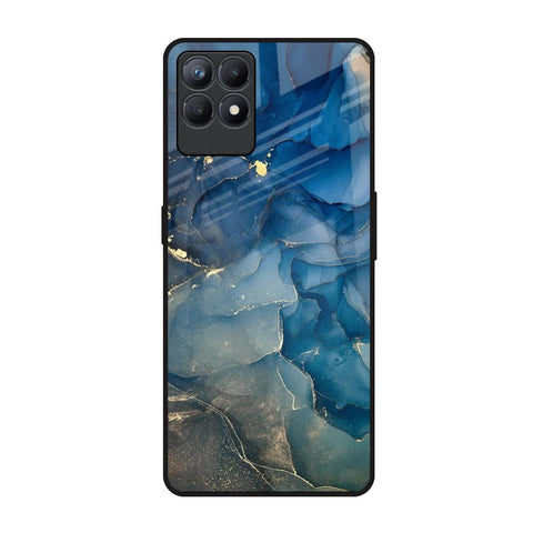 Blue Cool Marble Glossy Case for Realme Narzo 50