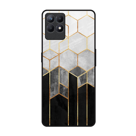 Tricolor Pattern Glossy Case for Realme Narzo 50
