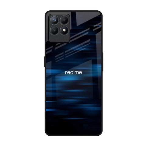 Blue Rough Abstract Glossy Case for Realme Narzo 50
