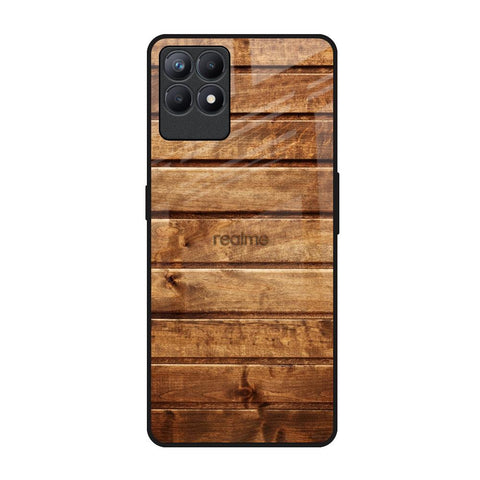 Wooden Planks Glossy Case for Realme Narzo 50