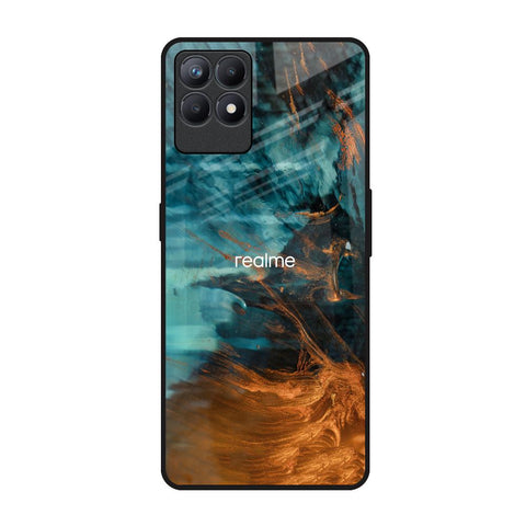 Golden Splash Glossy Case for Realme Narzo 50