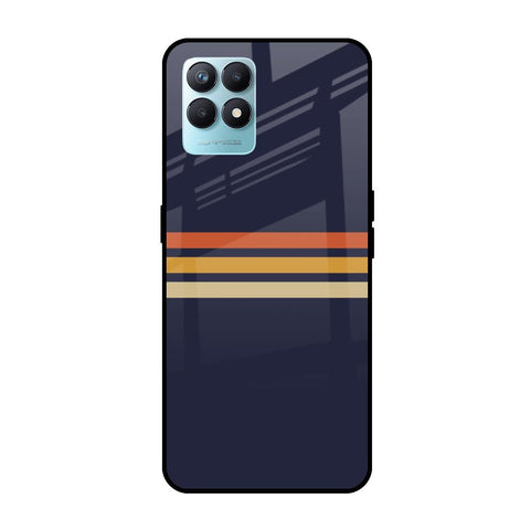 Tricolor Stripes Glossy Case For Realme Narzo 50