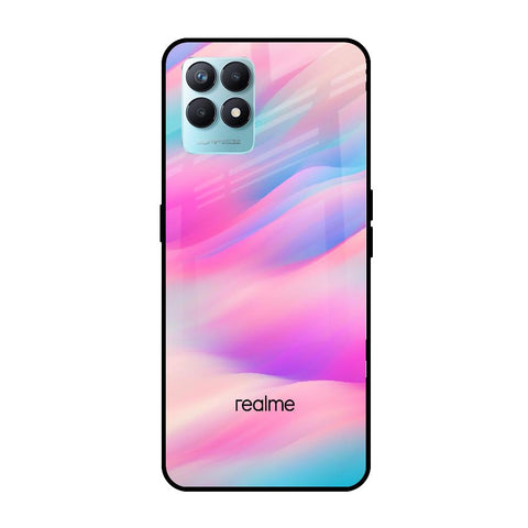 Colorful Waves Glossy case for Realme Narzo 50
