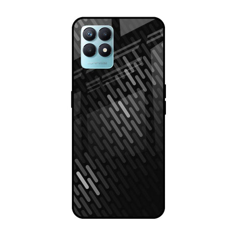 Dark Abstract Pattern Glossy Case For Realme Narzo 50