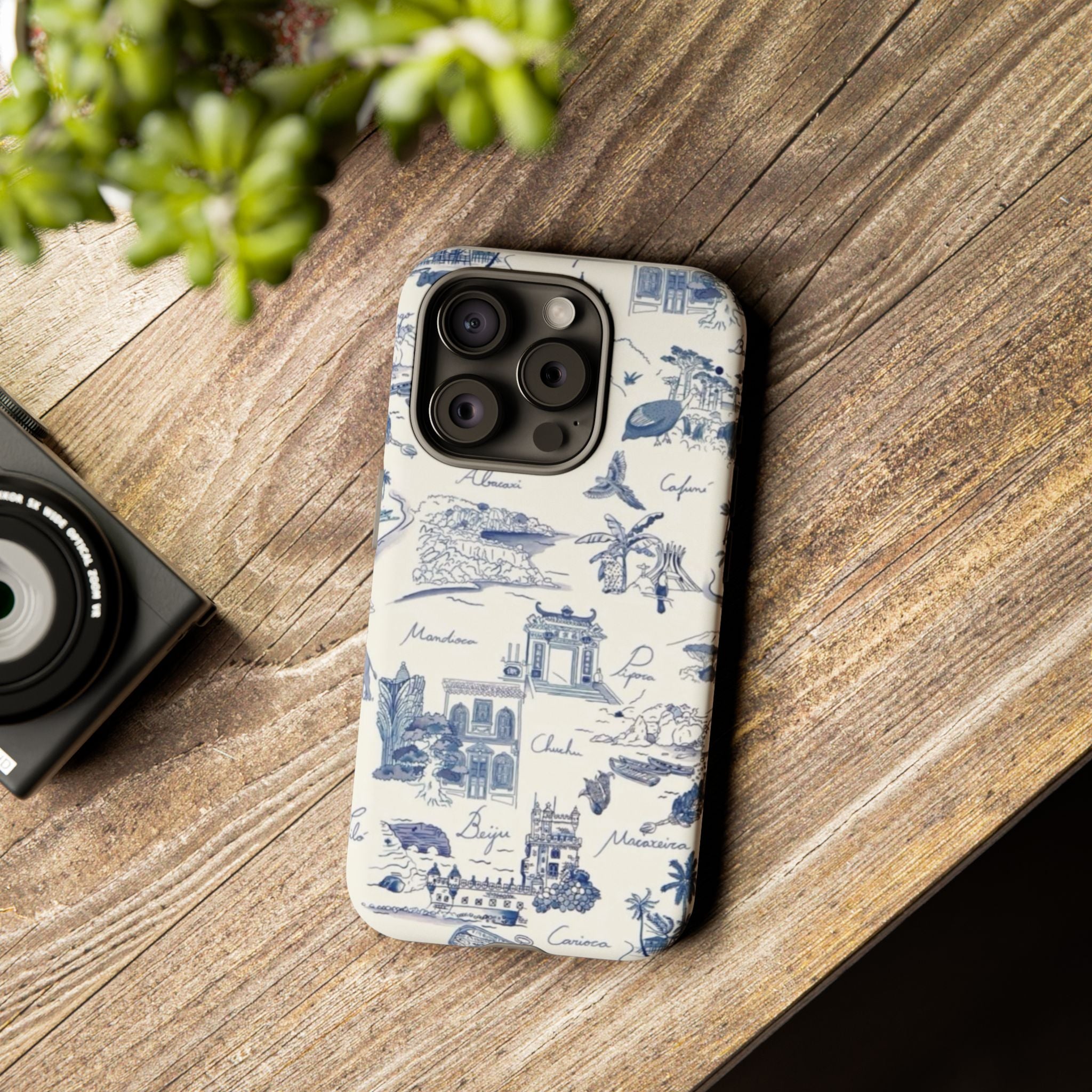 Crimson Bloom Tough Case  Available For All iPhone Models