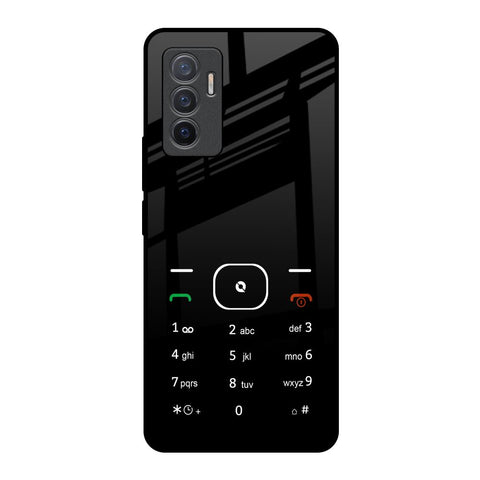 Classic Keypad Pattern Glossy Case for Vivo V23e 5G