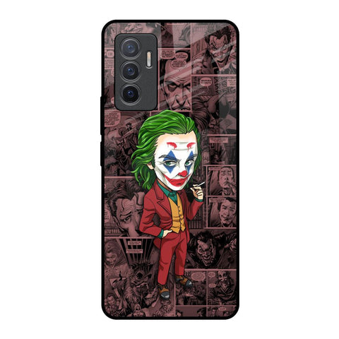 Joker Cartoon Glossy Case for Vivo V23e 5G