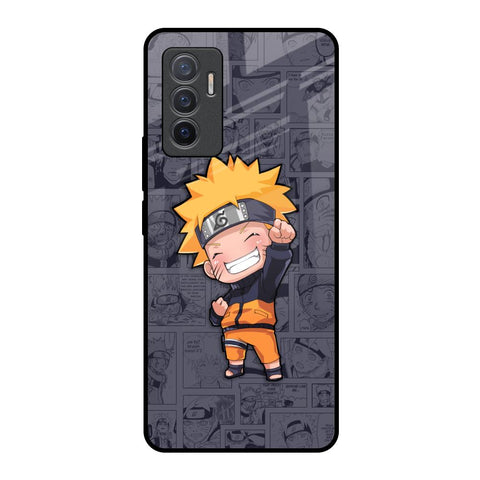 Orange Chubby Glossy Case for Vivo V23e 5G