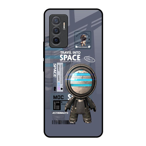 Space Travel Glossy Case for Vivo V23e 5G