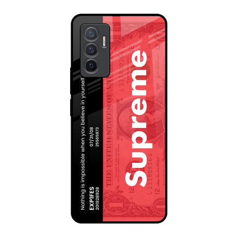 Supreme Ticket Glossy Case for Vivo V23e 5G