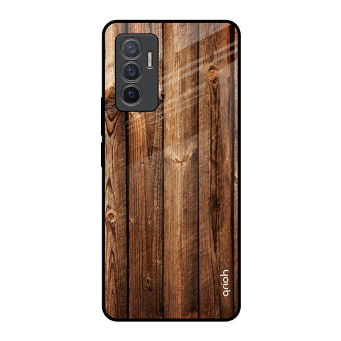 Timber Printed Glossy Case for Vivo V23e 5G