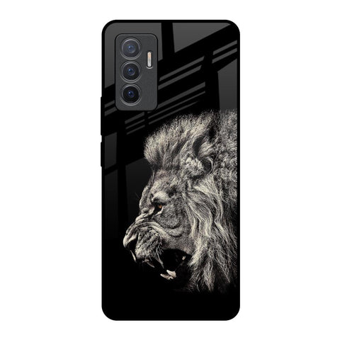 Brave Lion Glossy Case for Vivo V23e 5G