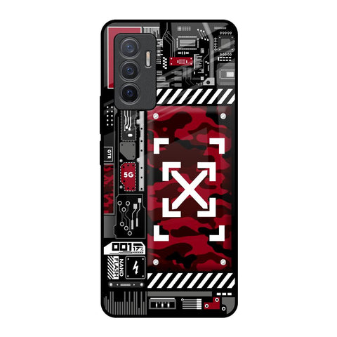 Technology Art Glossy Case for Vivo V23e 5G