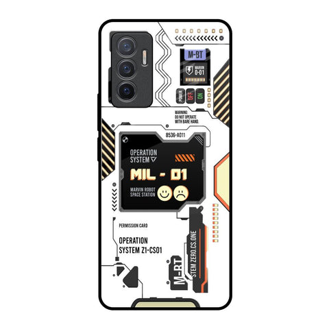 Tech Display Glossy Case for Vivo V23e 5G