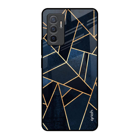 Abstract Tiles Glossy Case for Vivo V23e 5G