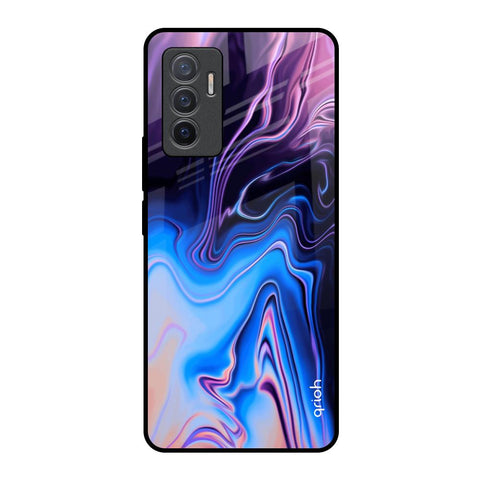 Psychic Texture Glossy Case for Vivo V23e 5G