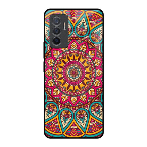 Elegant Mandala Glossy Case for Vivo V23e 5G