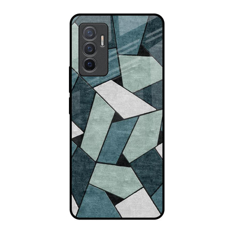 Abstact Tiles Glossy Case for Vivo V23e 5G