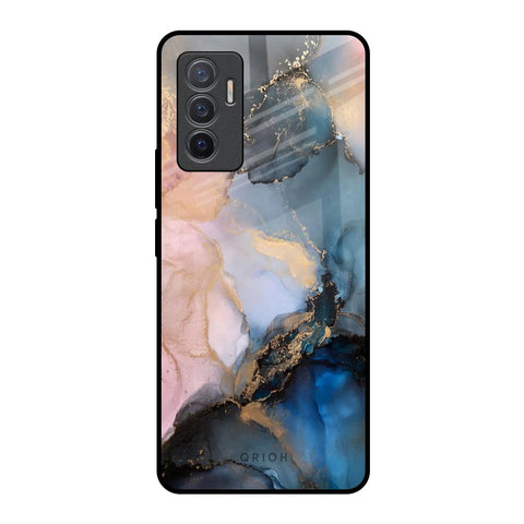 Marble Ink Abstract Glossy Case for Vivo V23e 5G