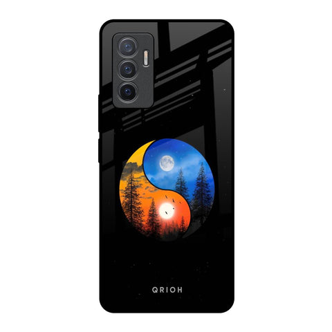 Yin Yang Balance Glossy Case for Vivo V23e 5G