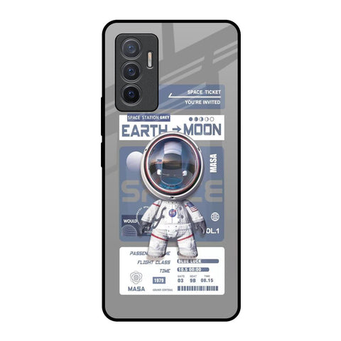 Space Flight Pass Glossy Case for Vivo V23e 5G