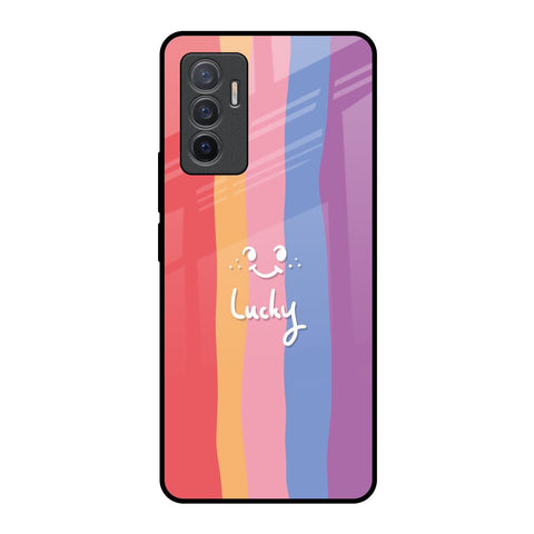 Lucky Abstract Glossy Case for Vivo V23e 5G