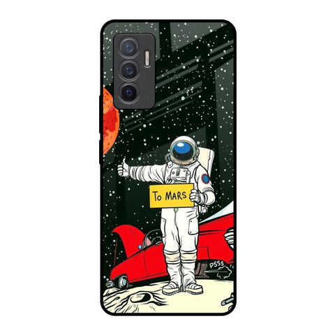 Astronaut on Mars Glossy Case for Vivo V23e 5G