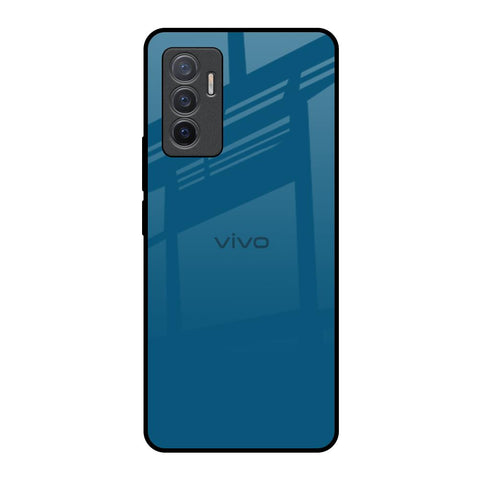 Cobalt Blue Glossy Case for Vivo V23e 5G