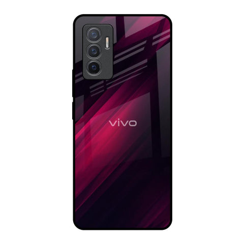 Razor Black Glossy Case for Vivo V23e 5G