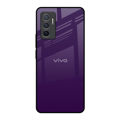 Dark Purple Glossy Case for Vivo V23e 5G