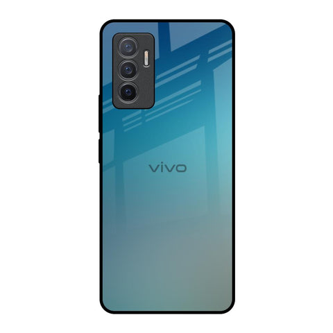 Sea Theme Gradient Glossy Case for Vivo V23e 5G