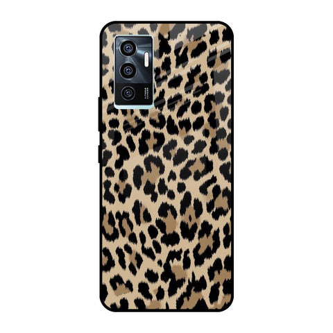 Leopard Seamless Glossy Case For Vivo V23e 5G