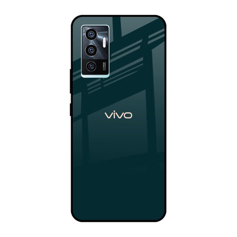 Hunter Green Glossy Case For Vivo V23e 5G
