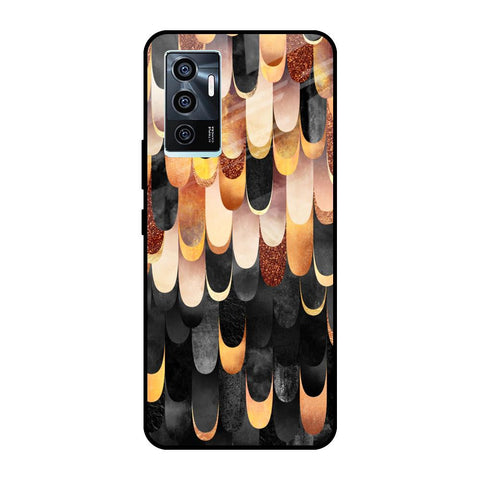 Bronze Abstract Glossy Case for Vivo V23e 5G