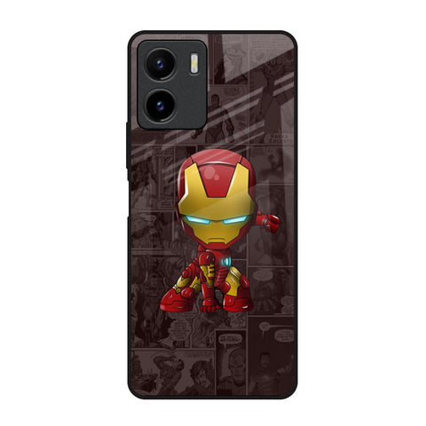 Angry Baby Super Hero Glossy Case for Vivo Y15s